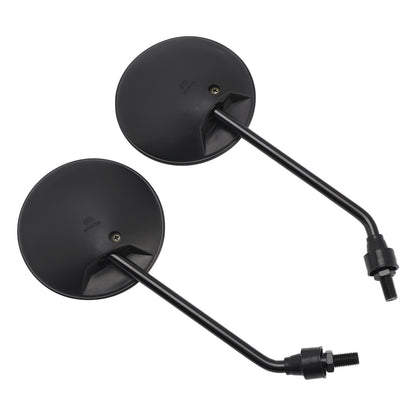 1993-1994 Honda NX650 Dominator 88110-MM9-013 Black 10mm Rearview Mirror Set