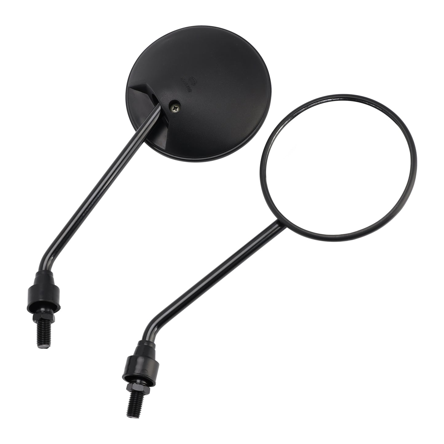 1993-1994 Honda NX650 Dominator 88110-MM9-013 Black 10mm Rearview Mirror Set