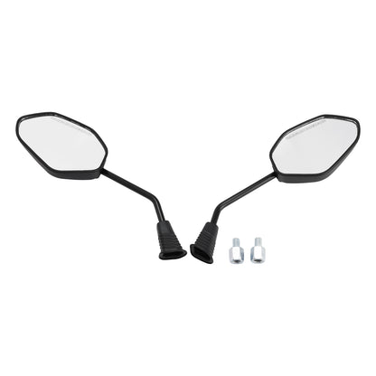 2017-2022 Honda Dio 110 SCV110 Black Rearview Mirrors Left & Right
