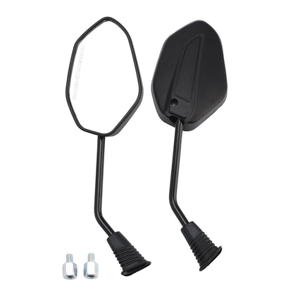 2017-2022 Honda Dio 110 SCV110 Black Rearview Mirrors Left & Right