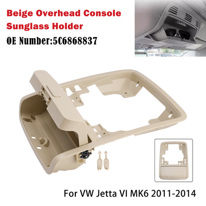 2011-2014 VW Jetta VI MK6 5C6868837 Overhead Console Sunglass Holder