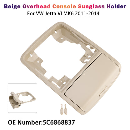 2011-2014 VW Jetta VI MK6 5C6868837 Overhead Console Sunglass Holder