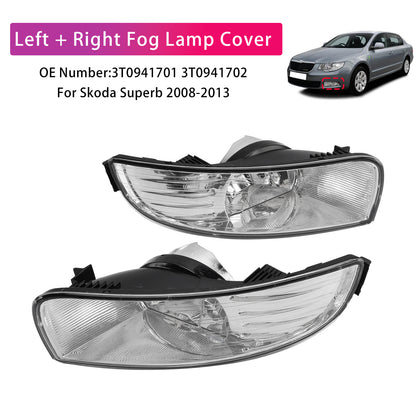 2008-2013 Skoda Superb 3T0941701 3T0941702 Left + Right Fog Lamp Cover