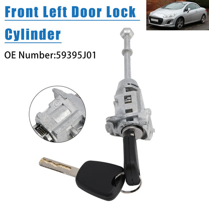 2010-2018 Peugeot 508 SW I 59395J01 Front Left Door Lock Cylinder