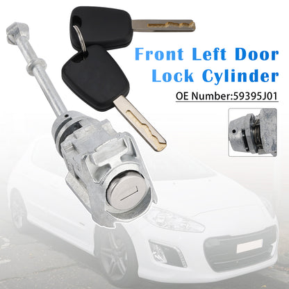 2010-2018 Peugeot 508 SW I 59395J01 Front Left Door Lock Cylinder