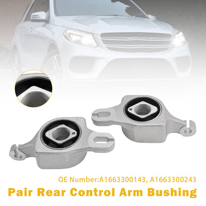 Mercedes-Benz GL350 ML250 GLE63 AMG 1663300143 A1663300243 2PCS Rear Control Arm Bushing