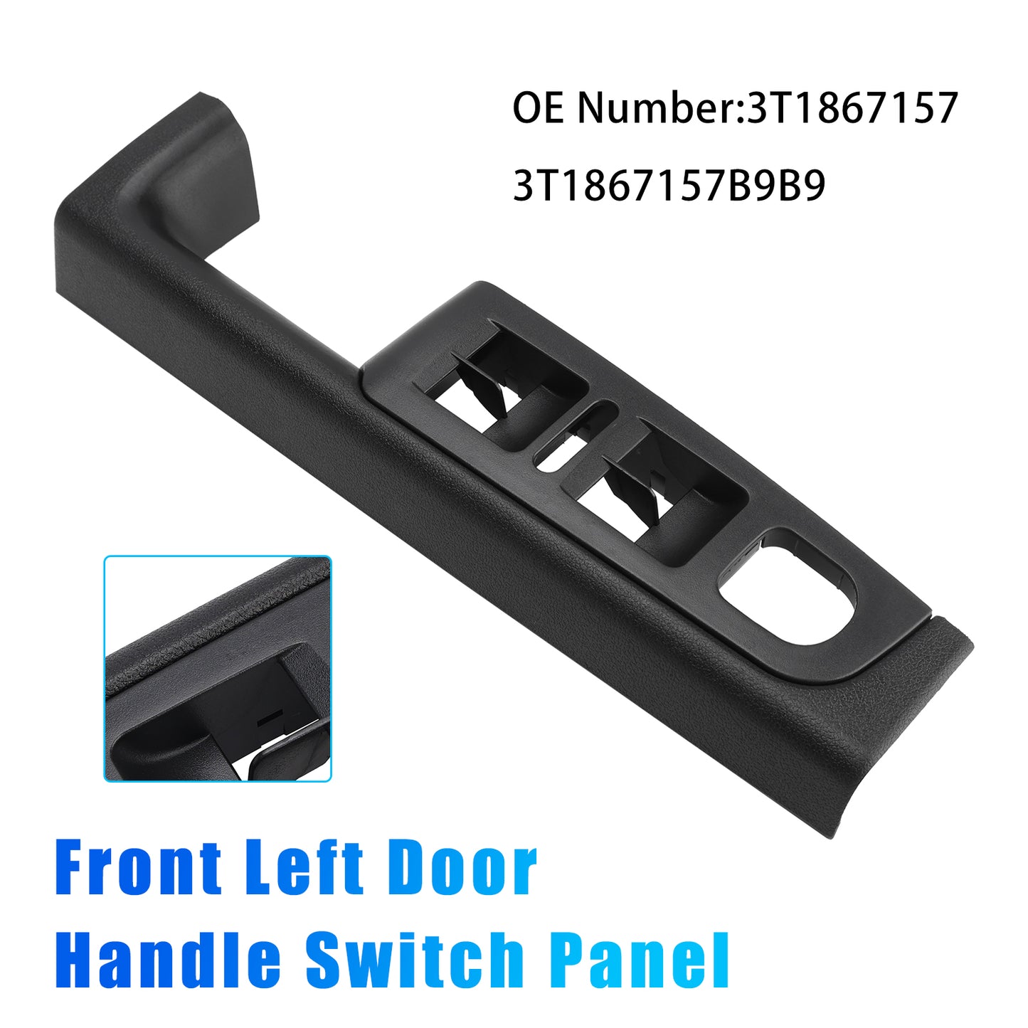 2008-2015 Skoda Superb (3T) 3T1867157 Front Left Door Handle Switch Panel