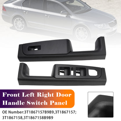 2008-2015 Skoda Superb (3T) 3T1867157B9B9 3T1867157 Front Left+Right Door Handle Switch Panel