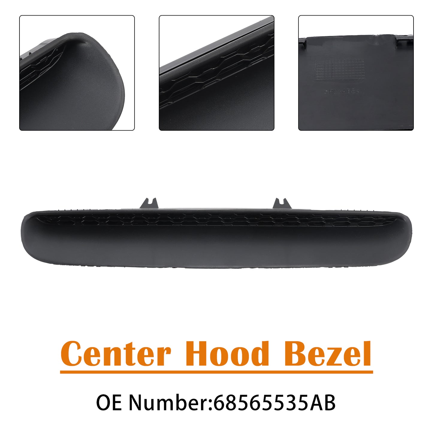 2023-2025 RAM 2500 3500 68565535AB Center Hood Bezel