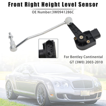 2003-2010 Bentley Continental GT 3W0941286C Front Right Height Level Sensor