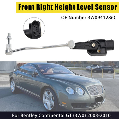 2003-2010 Bentley Continental GT 3W0941286C Front Right Height Level Sensor