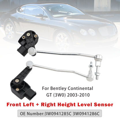 2003-2010 Bentley Continental GT 3W0941286C Front Left & Right Height Level Sensor