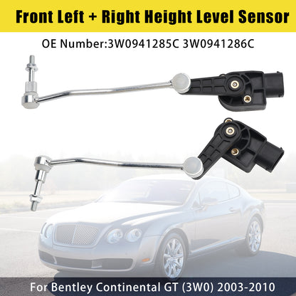 2003-2010 Bentley Continental GT 3W0941286C Front Left & Right Height Level Sensor