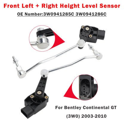 2003-2010 Bentley Continental GT 3W0941286C Front Left & Right Height Level Sensor