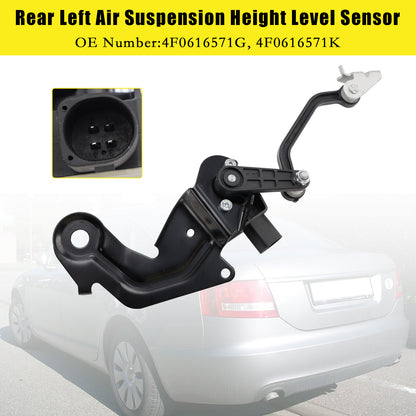2007-2011 AUDI S6 4F0616571K Rear Left Air Suspension Height Level Sensor