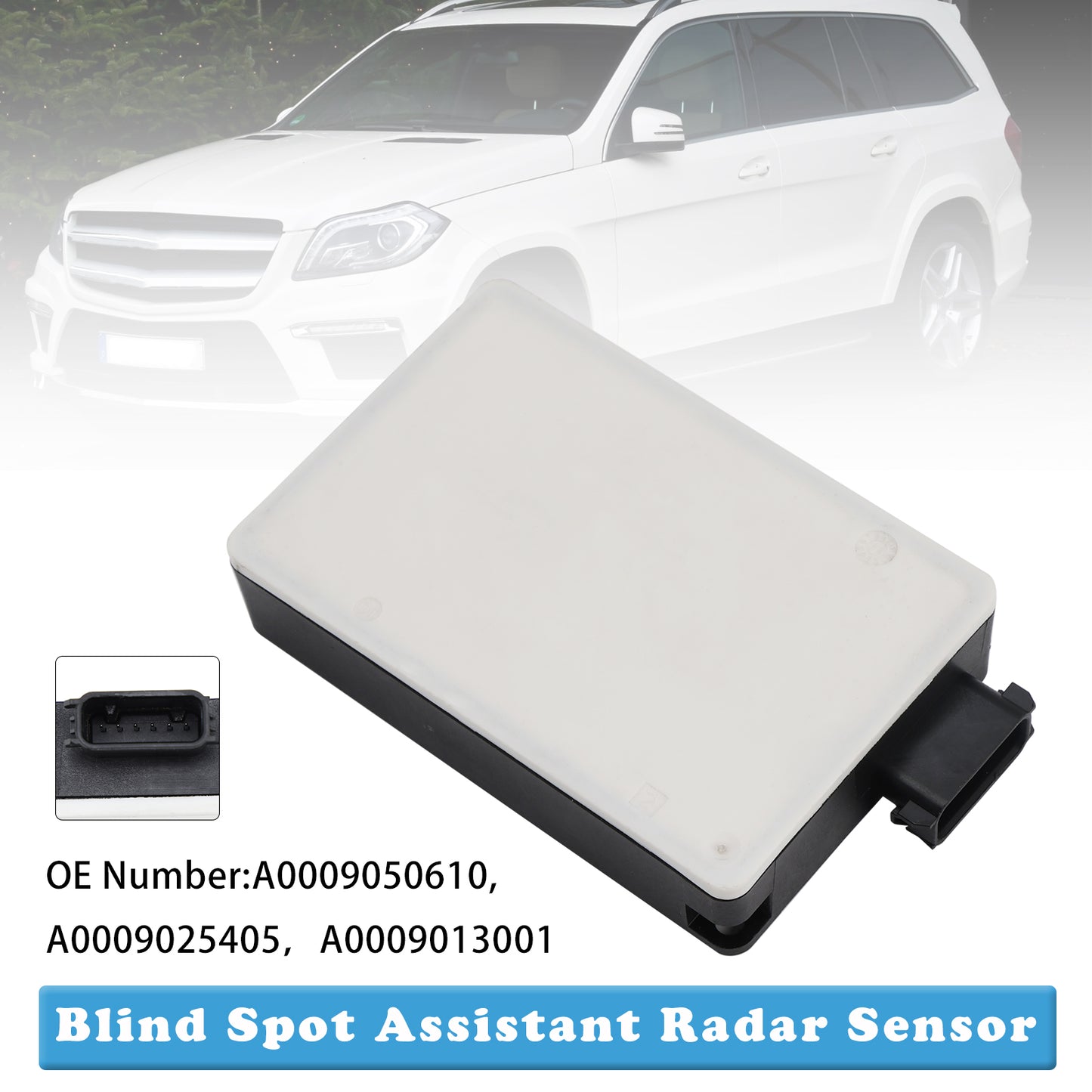 Mercedes E CLA CLS ML GL Class A0009050610 Blind Spot Assistant Radar Sensor
