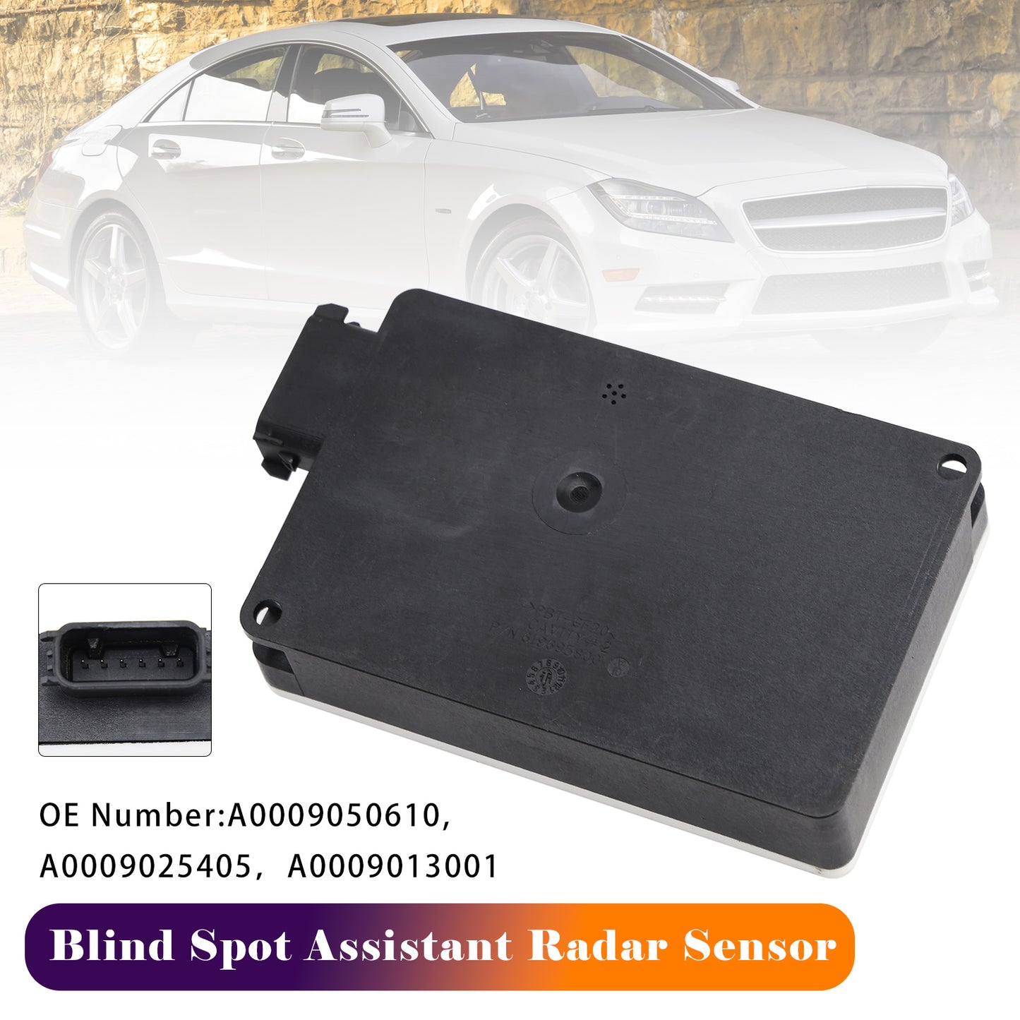 Mercedes E CLA CLS ML GL Class A0009050610 Blind Spot Assistant Radar Sensor