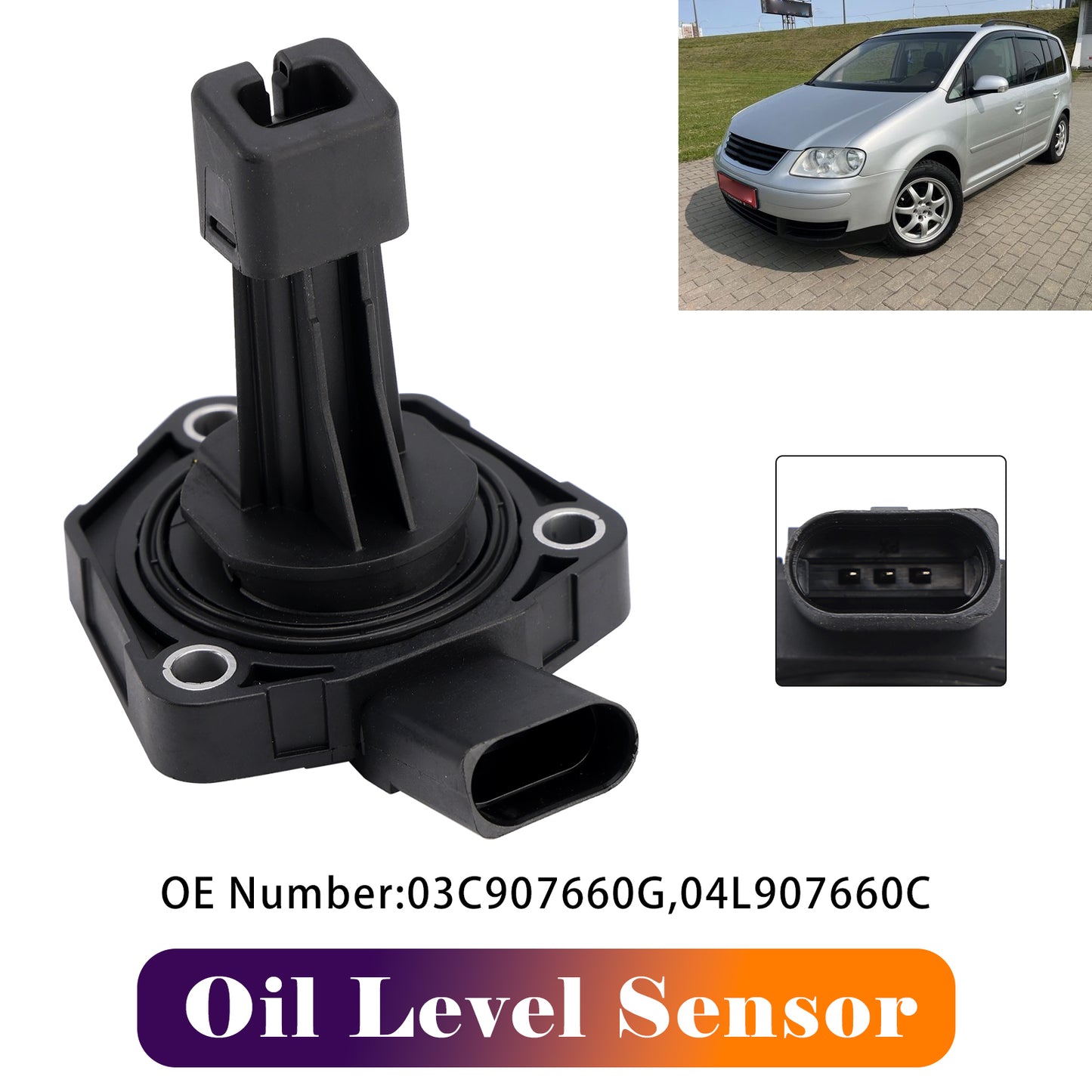 Audi A6 C6 Seat Skoda VW 1.6 2.0 Tdi 04L907660C Oil Level Sensor