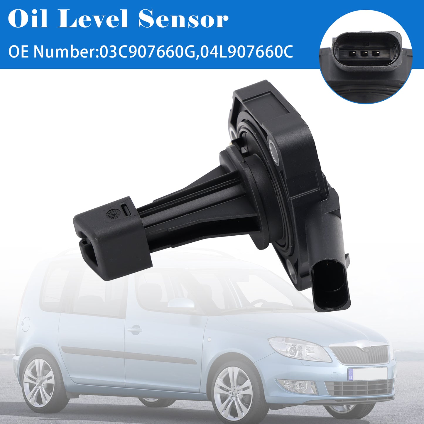 Audi A6 C6 Seat Skoda VW 1.6 2.0 Tdi 04L907660C Oil Level Sensor
