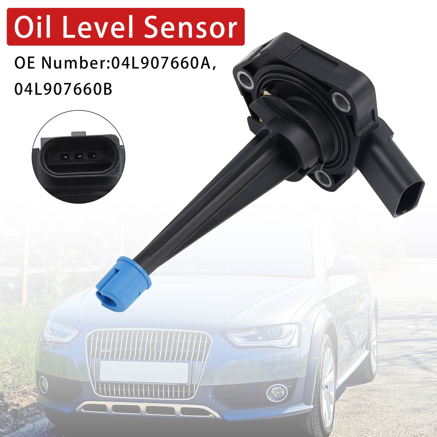Audi A4 A5 A6 A8 Q5 VW Transporter 04L907660A 04L907660B Oil Level Sensor