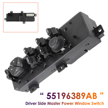 99-04 Jeep Grand Cherokee 55196389AB Driver Side Master Power Window Switch