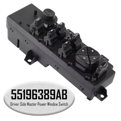 99-04 Jeep Grand Cherokee 55196389AB Driver Side Master Power Window Switch
