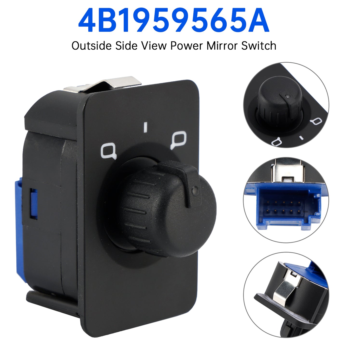 1998-2001 Audi A6 4B1959565A Outside Side View Power Mirror Switch
