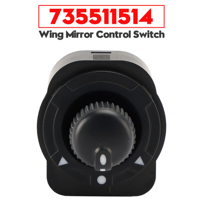 Fiat Fiorino Qubo Doblo Peugeot Bipper 735511514 Wing Mirror Control Switch