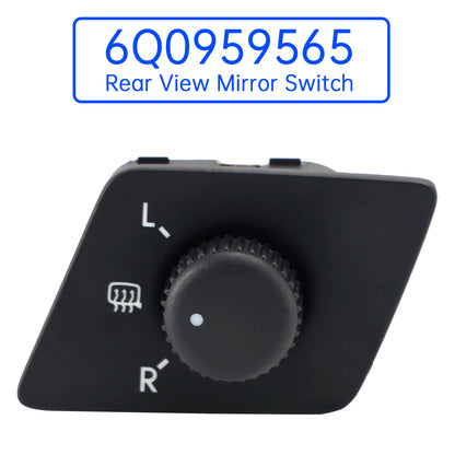 2002-2010 VW Polo 6Q0959565 Rear View Mirror Switch Adjust Knob With Heat