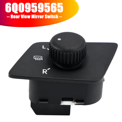 2002-2010 VW Polo 6Q0959565 Rear View Mirror Switch Adjust Knob With Heat