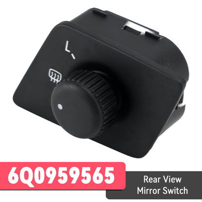 2002-2010 VW Polo 6Q0959565 Rear View Mirror Switch Adjust Knob With Heat