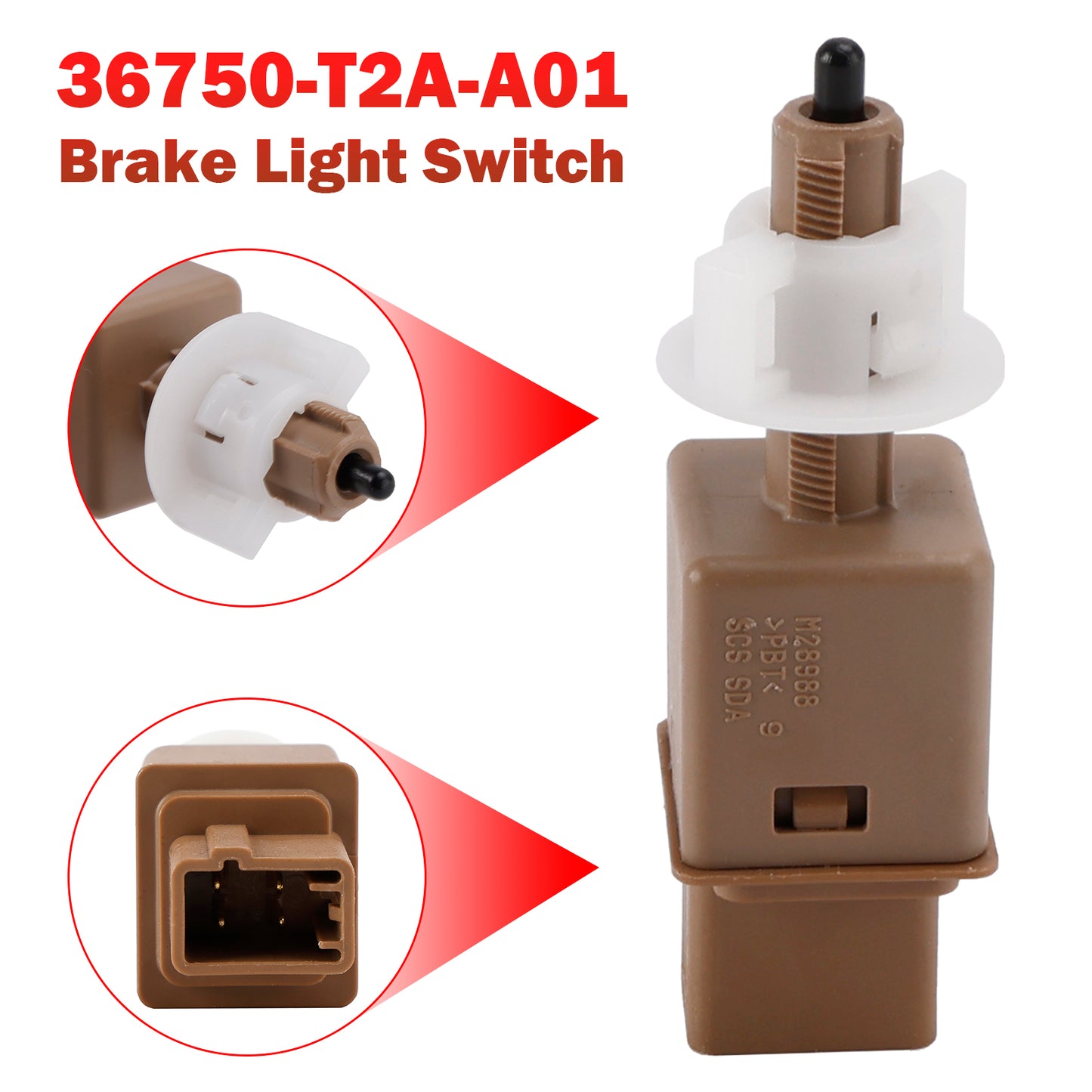 2015-2016 Honda CR-V 2.4L 36750-T2A-A01 Brake Light Switch