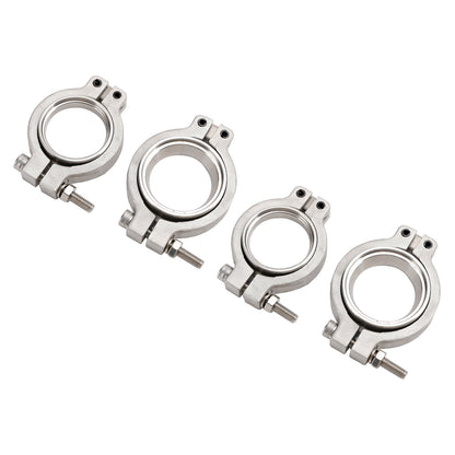4PC TiAL MV-S 38mm Wastegate V-Band Clamp Set Kit with Screws Nuts and Seals