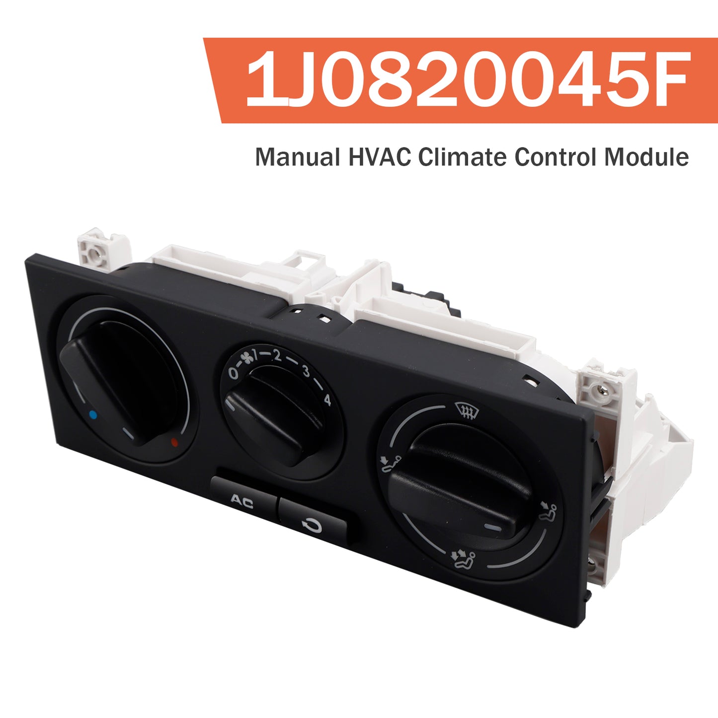VW Golf Jetta Beetle 1J0820045F 599-152 Manual HVAC Climate Control Module