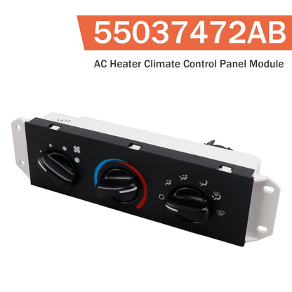 1999-2004 Jeep Wrangler 55037472AB AC Heater Climate Control Panel Module