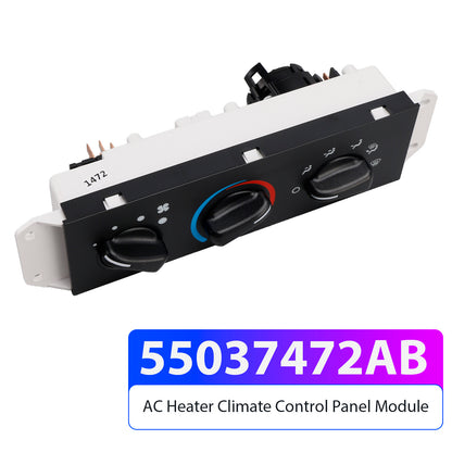 1999-2004 Jeep Wrangler 55037472AB AC Heater Climate Control Panel Module
