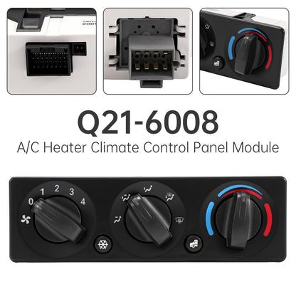 Peterbilt 387 587 Q21-6008 HVAC A/C Heater Climate Control Panel Module