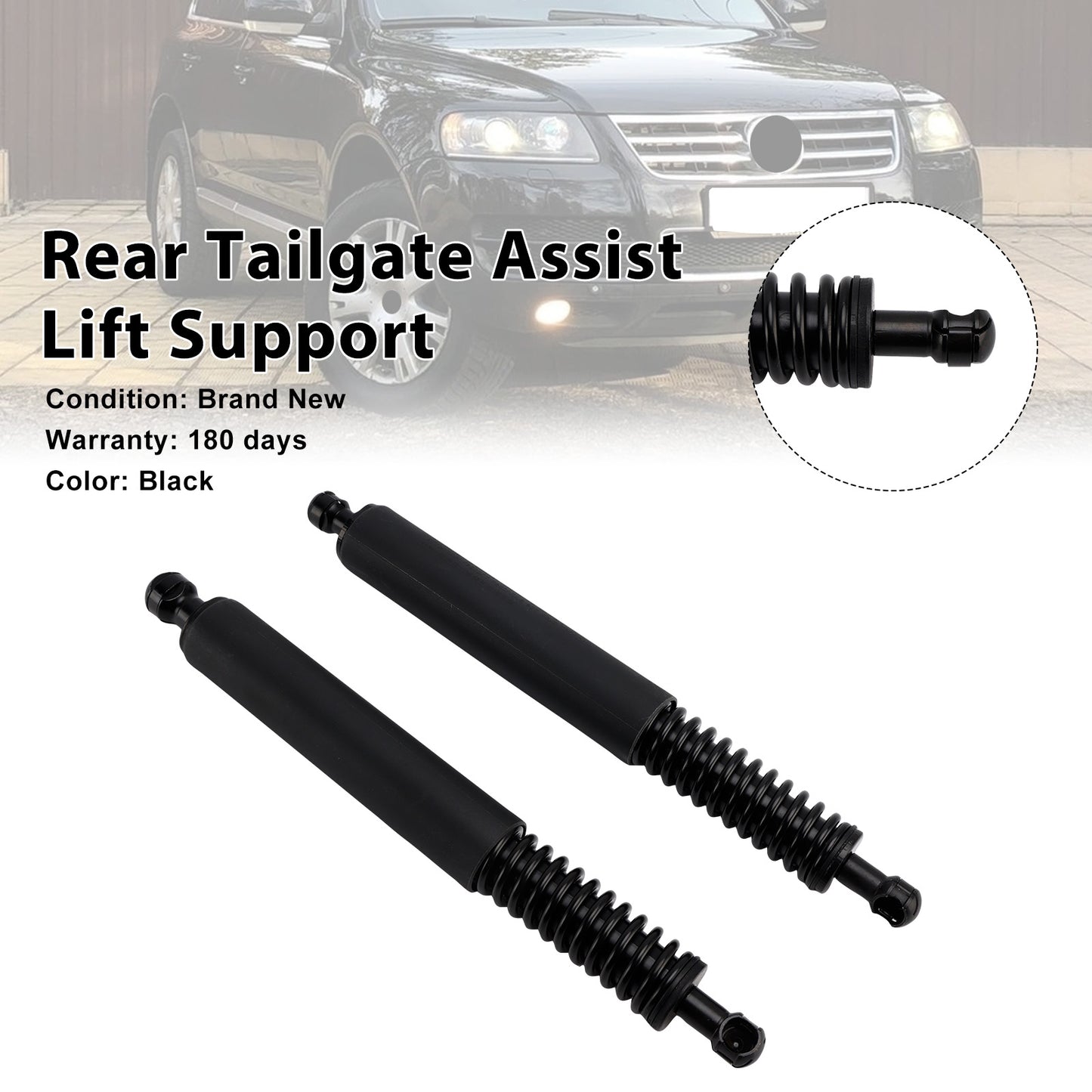 2005-2010 VW Touareg 7L6827550N Rear Tailgate Assist Lift Support Shock Strut Fit
