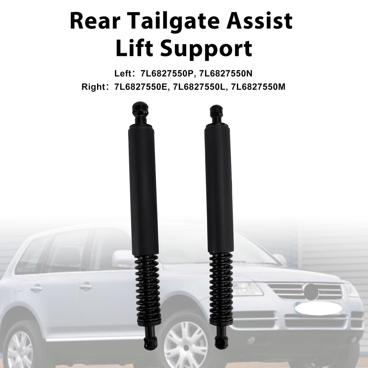 2005-2010 VW Touareg 7L6827550N Rear Tailgate Assist Lift Support Shock Strut Fit