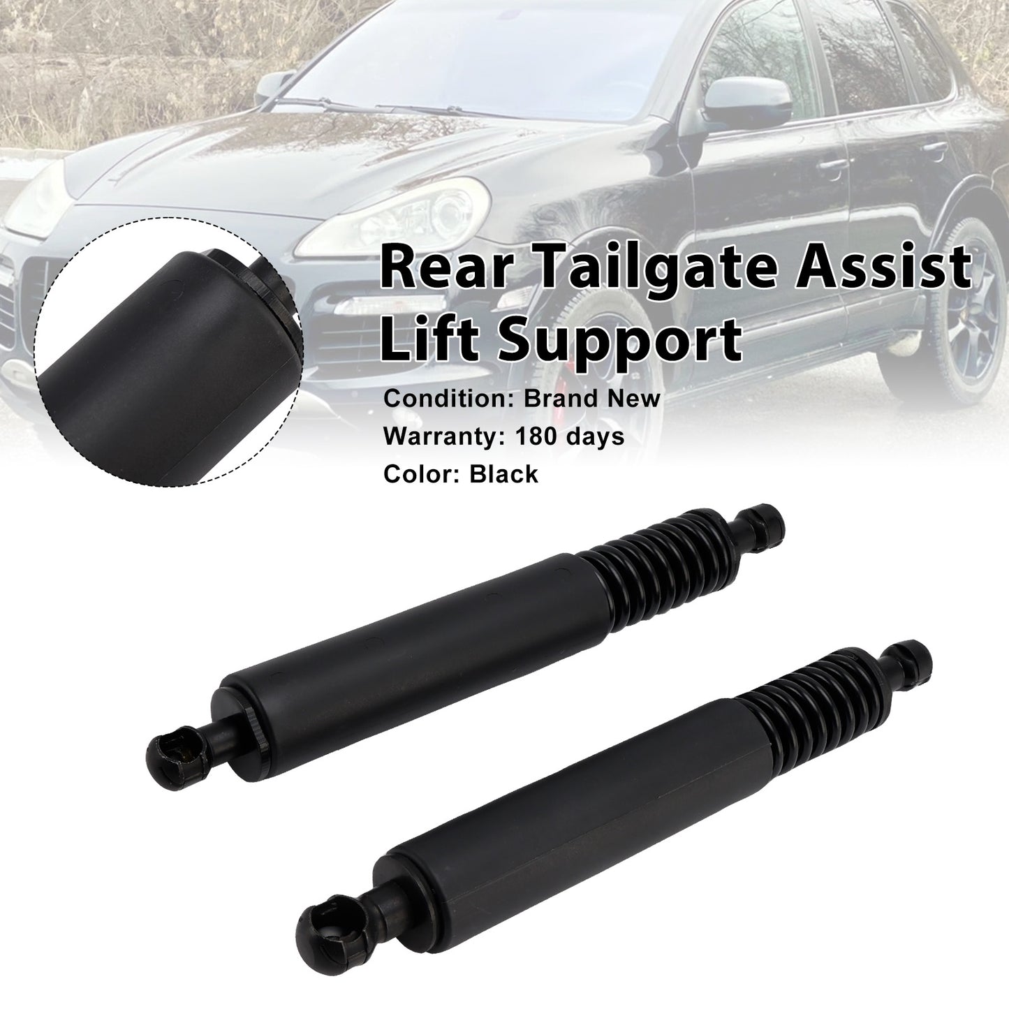 2007.02-2010.09 Porsche Cayenne (9PA) Turbo S 4.8 SG406034 Rear Tailgate Assist Lift Fit