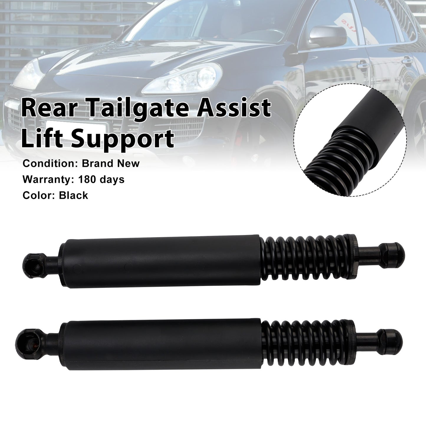 2007.02-2010.09 Porsche Cayenne (9PA) Turbo S 4.8 SG406034 Rear Tailgate Assist Lift Fit