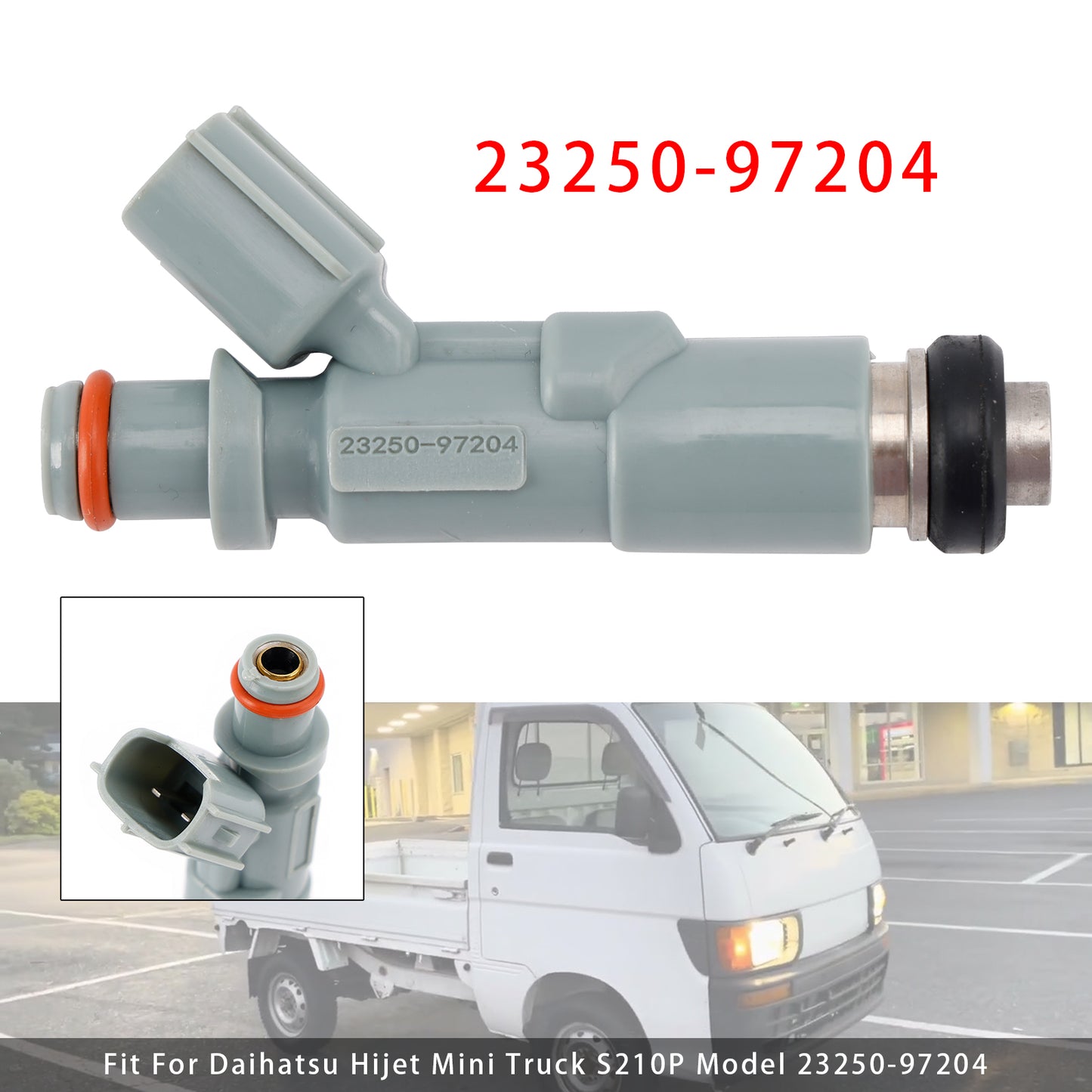 Daihatsu Hijet Mini Truck S210P Model 23250-97204 1Pcs Fuel Injector