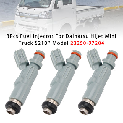 Daihatsu Hijet Mini Truck S210P Model 23250-97204 3Pcs Fuel Injector