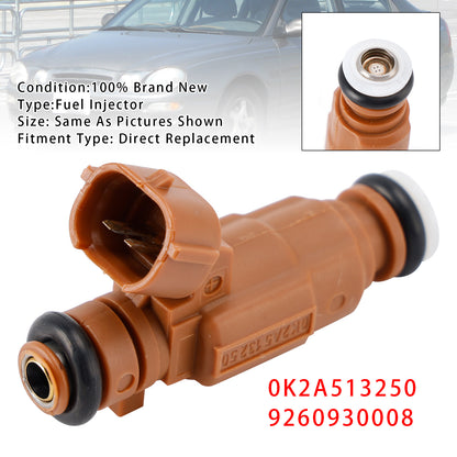 1998-2001 Kia Sephia L4 1.8L 0K2A513250 1Pcs Fuel Injector