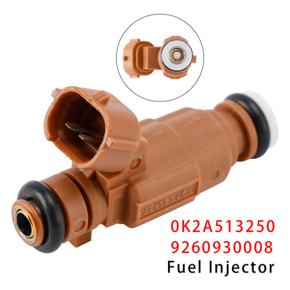 1998-2001 Kia Sephia L4 1.8L 0K2A513250 1Pcs Fuel Injector