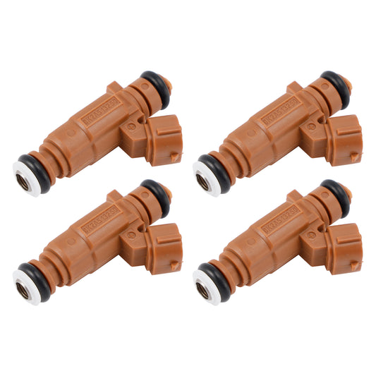 1998-2001 Kia Sephia L4 1.8L 0K2A513250 4Pcs Fuel Injector