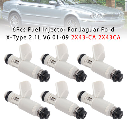 01-09 Jaguar Ford X-Type 2.1L V6 2X43-CA 6Pcs Fuel Injector