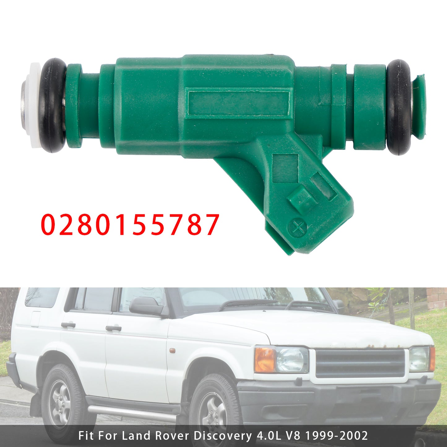 2003-2004 Land Rover Discovery 4.6L V8 0280155787 1Pcs Fuel Injector