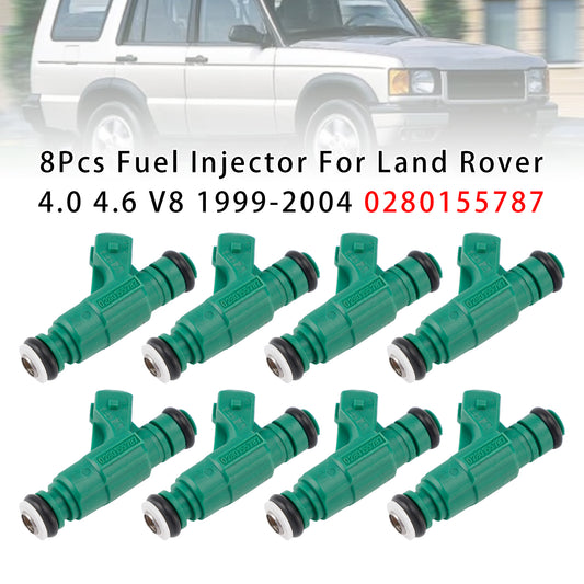 1999-2004 Land Rover 4.0 4.6 V8 0280155787 8Pcs Fuel Injector