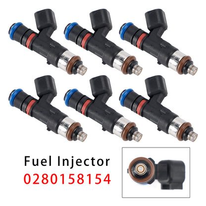 07-08 Saturn Outlook Vue GMC Acadia Enclave 0280158154 6Pcs Fuel Injector